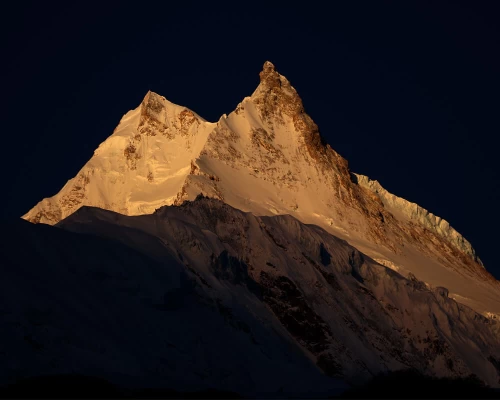 Mt.manaslu Evening