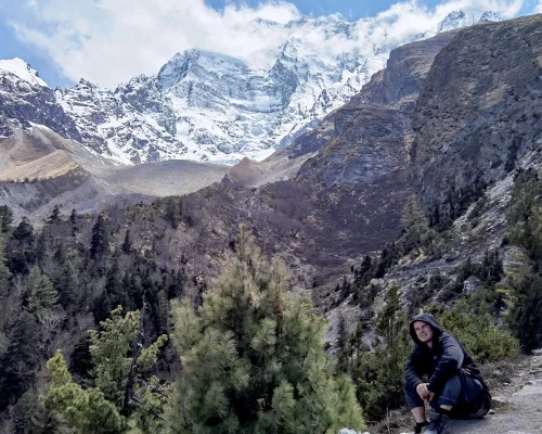 Near Melerapa Cave Manang
