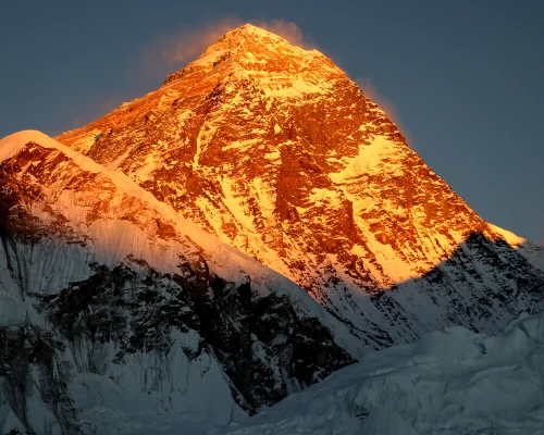 Sunset On Everest Kalapatthar