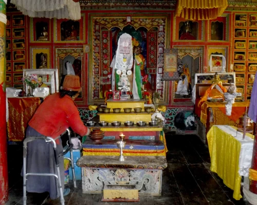 Tashi Lakhang Monastery Phu