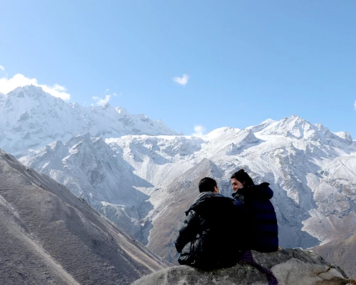 View From Tserkuri Peak
